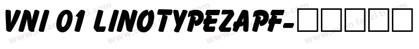Vni 01 LinotypeZapf字体转换
